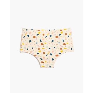NWOT - MADEWELL Terrazzo High-Waisted Bikini Bottoms